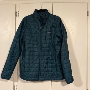 Dark green/blue Patagonia jacket